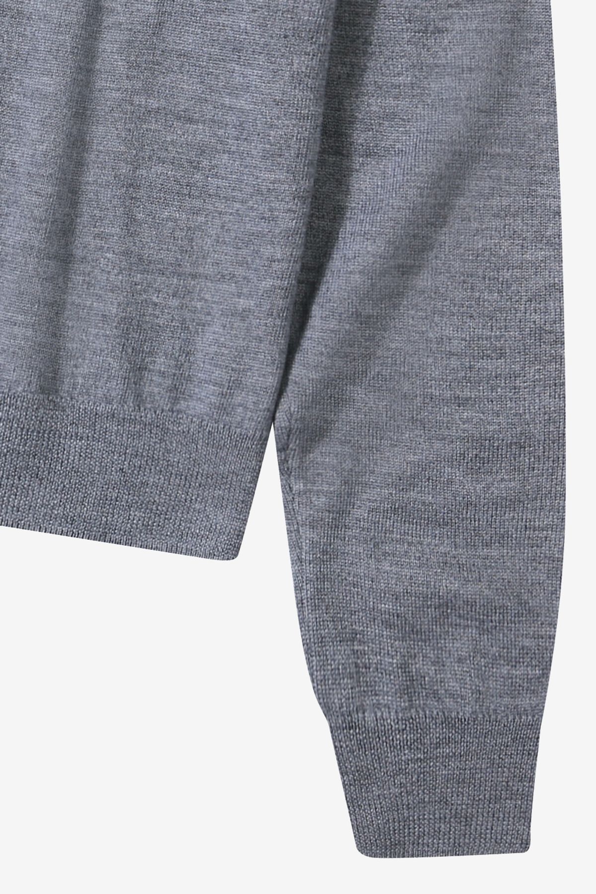 르몽생미셸(LE MONT ST MICHEL) SABY - LETTERING SWEATER_Grey