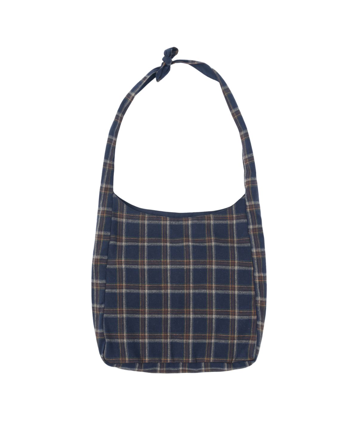 써넥트(SUNNECT) Plaid Crossbody - Navy