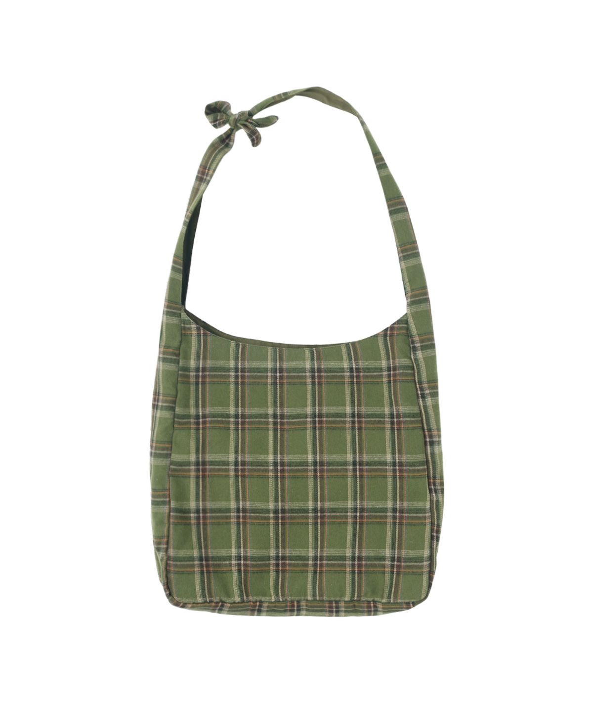 써넥트(SUNNECT) Plaid Crossbody - Green