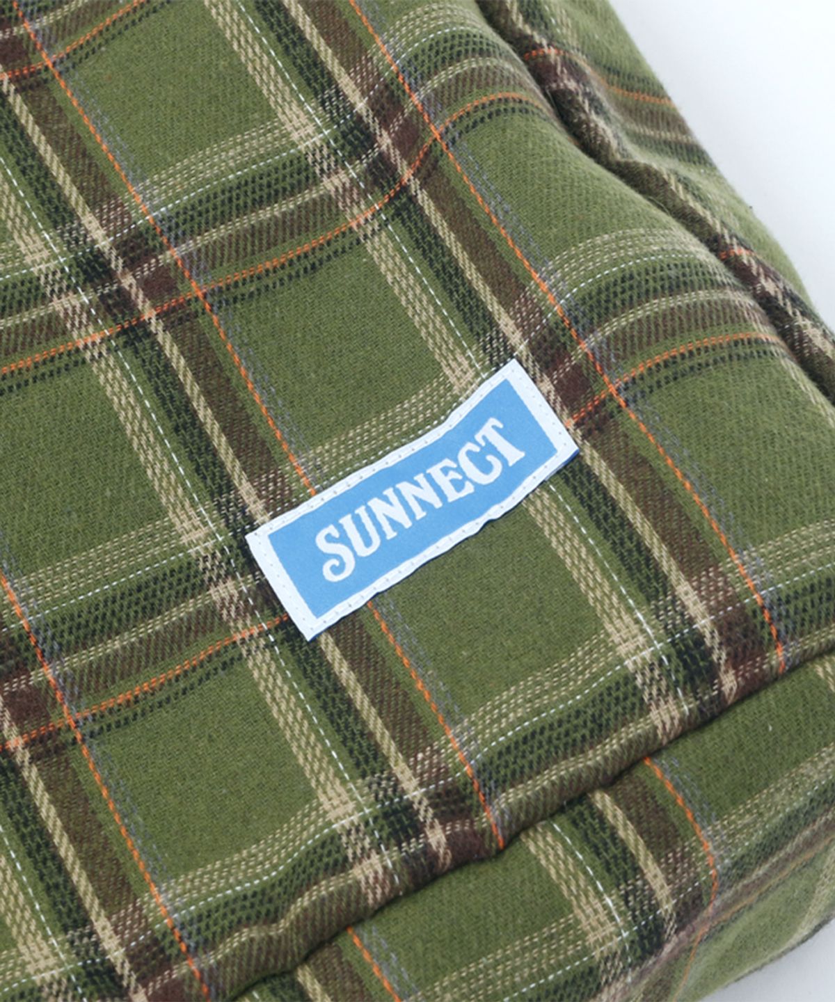 써넥트(SUNNECT) Plaid Crossbody - Green