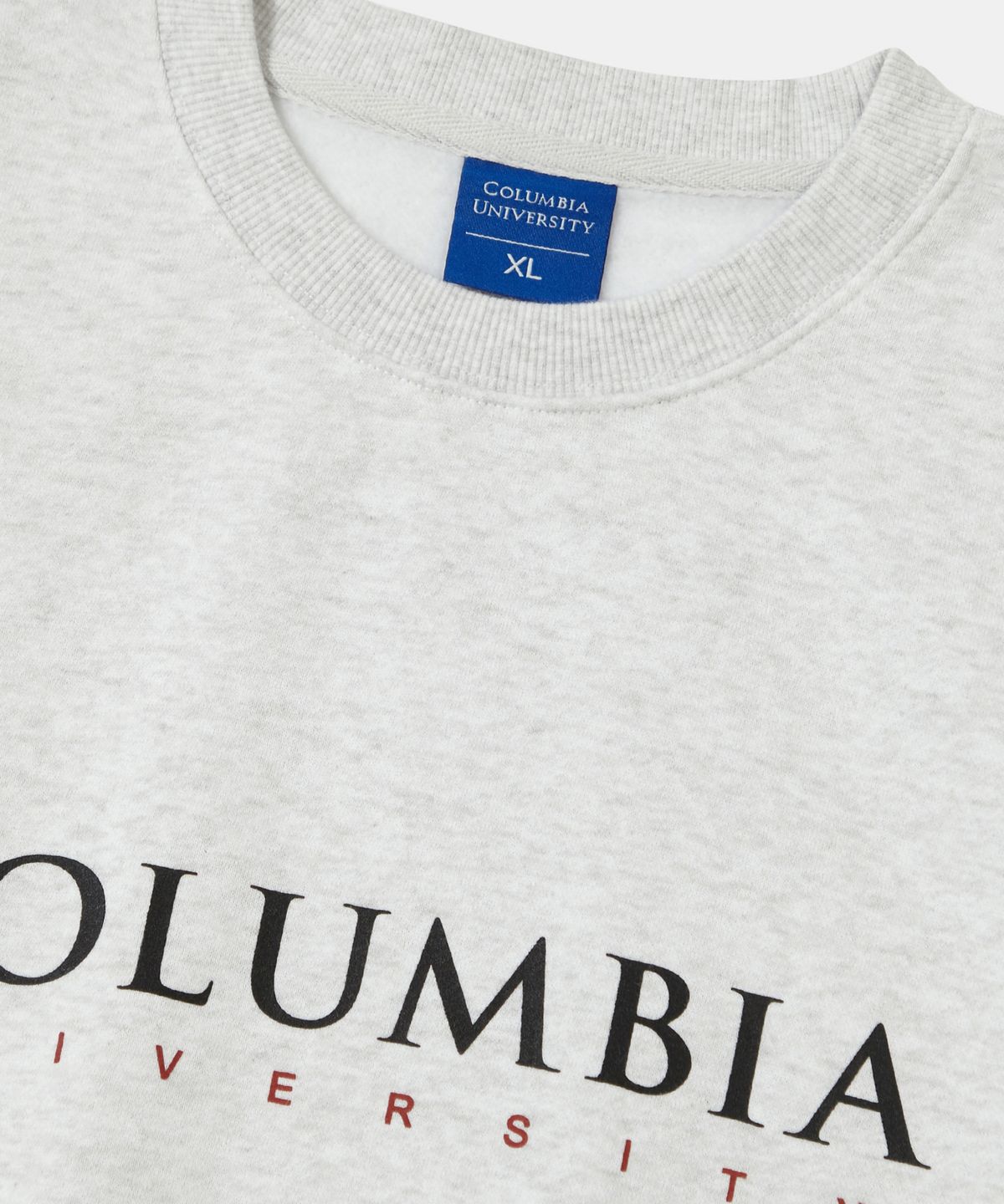 컬럼비아 유니버시티(COLUMBIA UNIVERSITY) CU SIG BIG FLEECE CREW NECK_LIGHT MELANGE