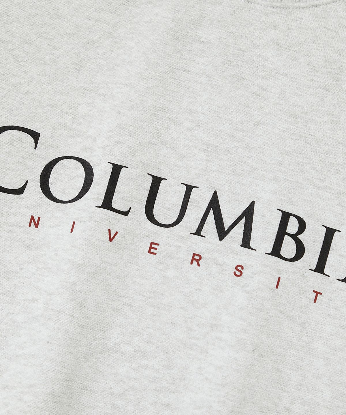 컬럼비아 유니버시티(COLUMBIA UNIVERSITY) CU SIG BIG FLEECE CREW NECK_LIGHT MELANGE