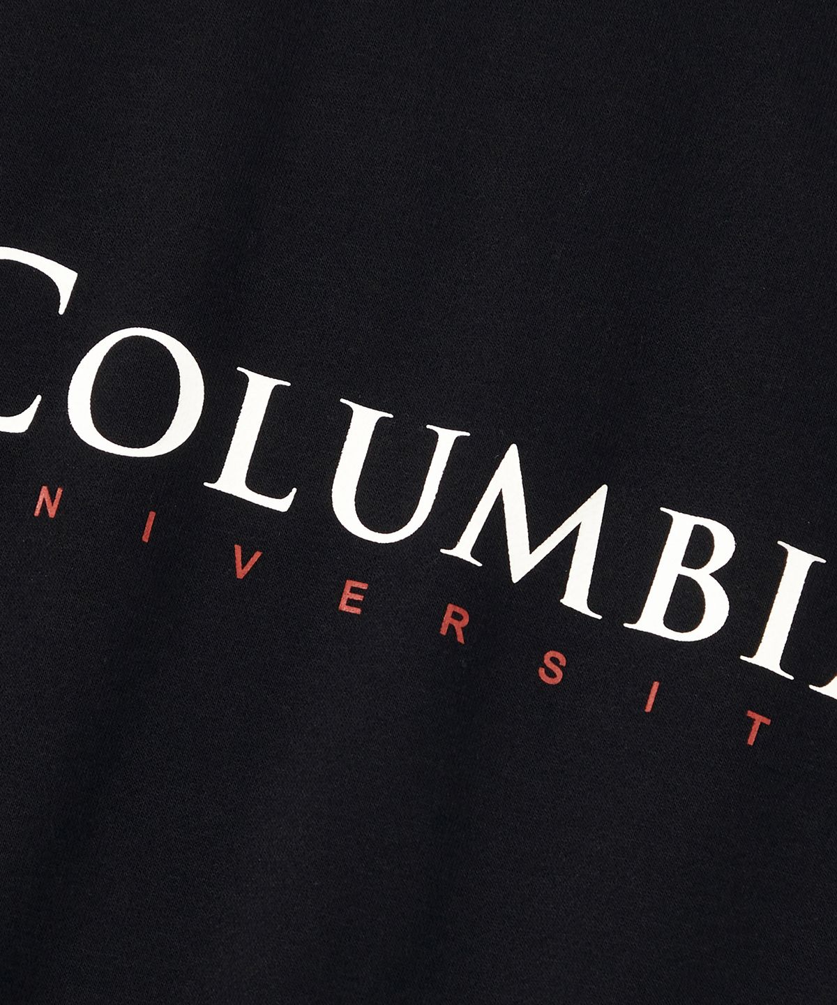 컬럼비아 유니버시티(COLUMBIA UNIVERSITY) CU SIG BIG FLEECE CREW NECK_BLACK