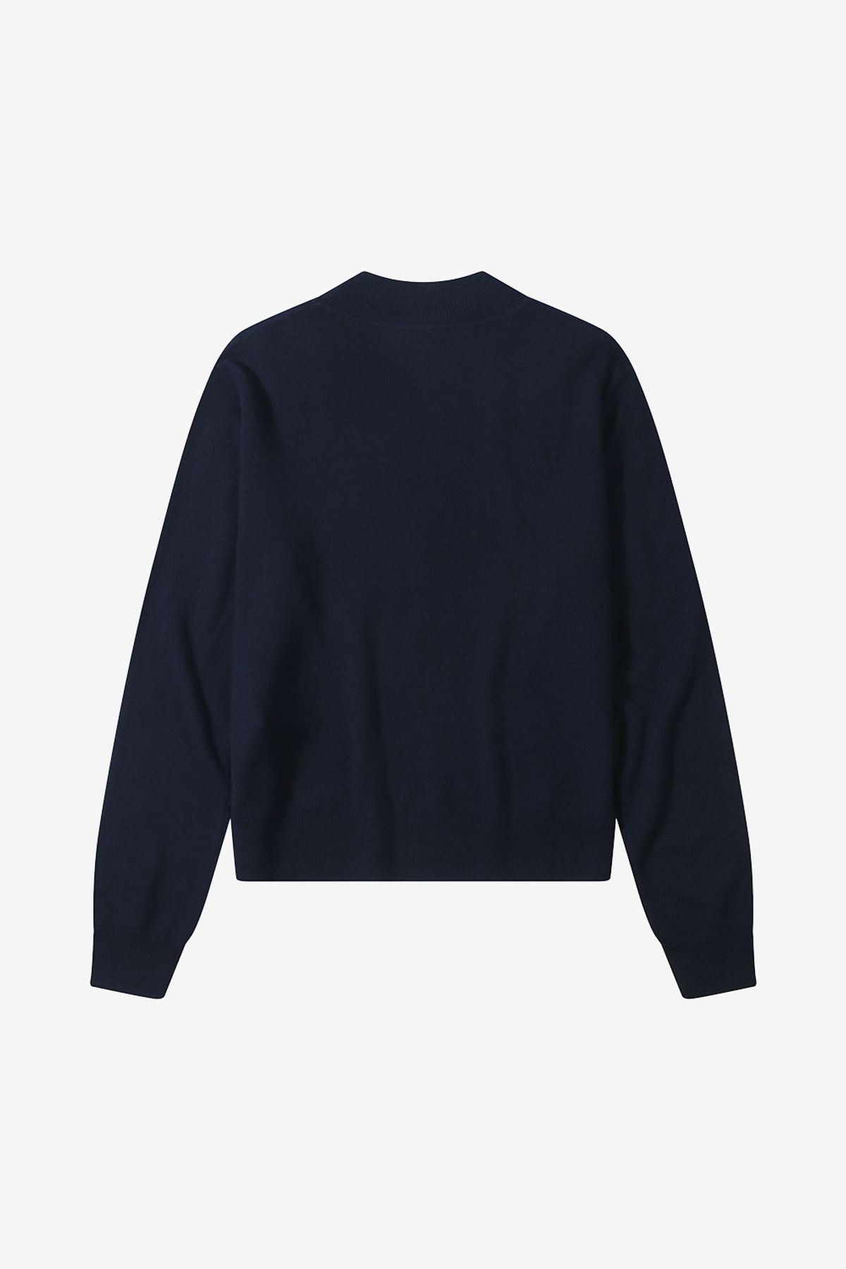 르몽생미셸(LE MONT ST MICHEL) SABY - LETTERING SWEATER_Navy