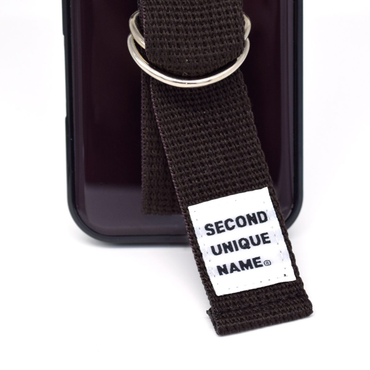세컨드유니크네임(SECOND UNIQUE NAME) SUN CASE BROWN (EPOXY BLACK)