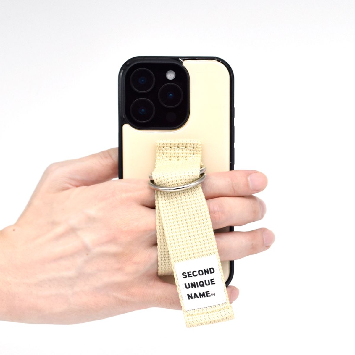 세컨드유니크네임(SECOND UNIQUE NAME) SUN CASE IVORY (EPOXY BLACK)