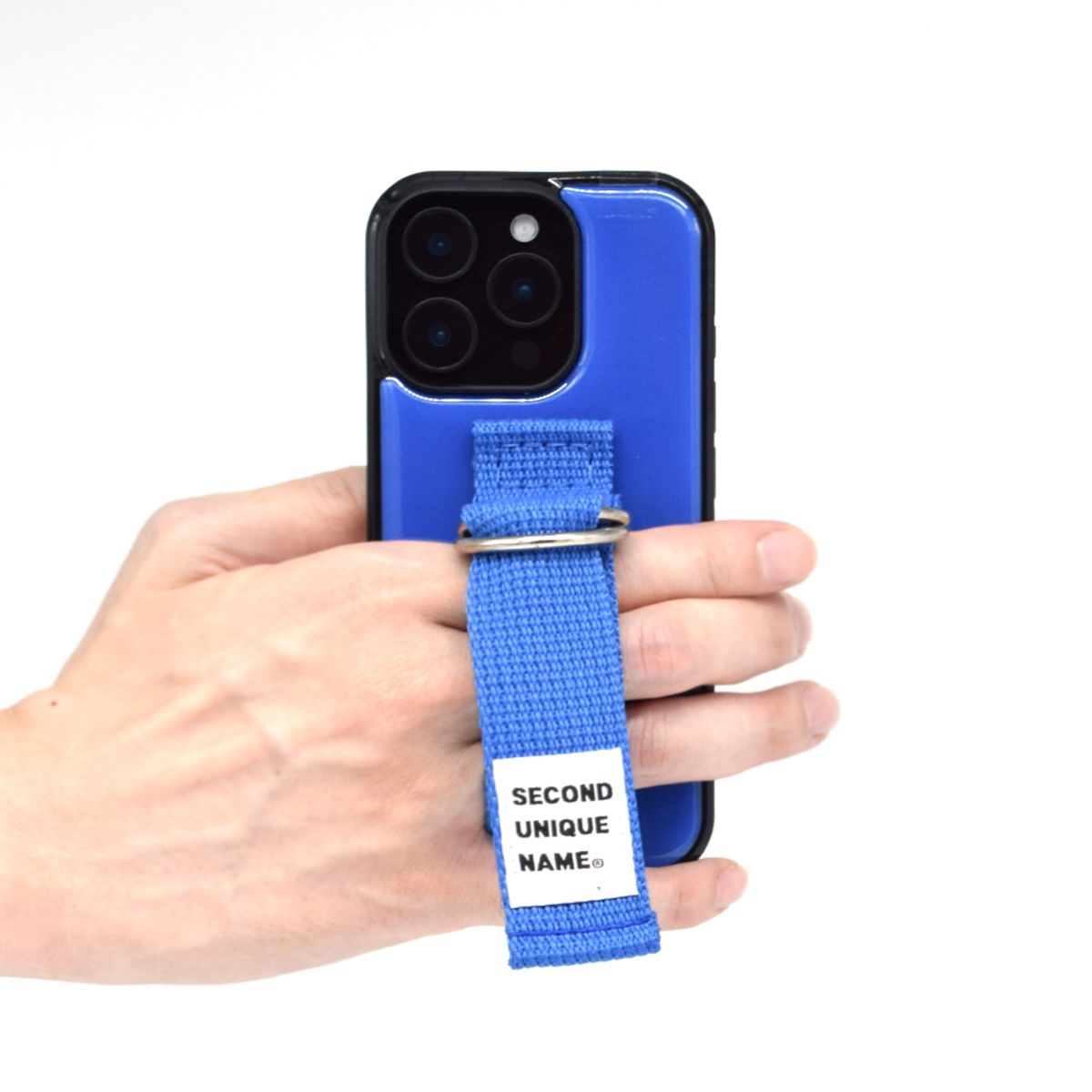 세컨드유니크네임(SECOND UNIQUE NAME) SUN CASE RIVER BLUE (EPOXY BLACK)