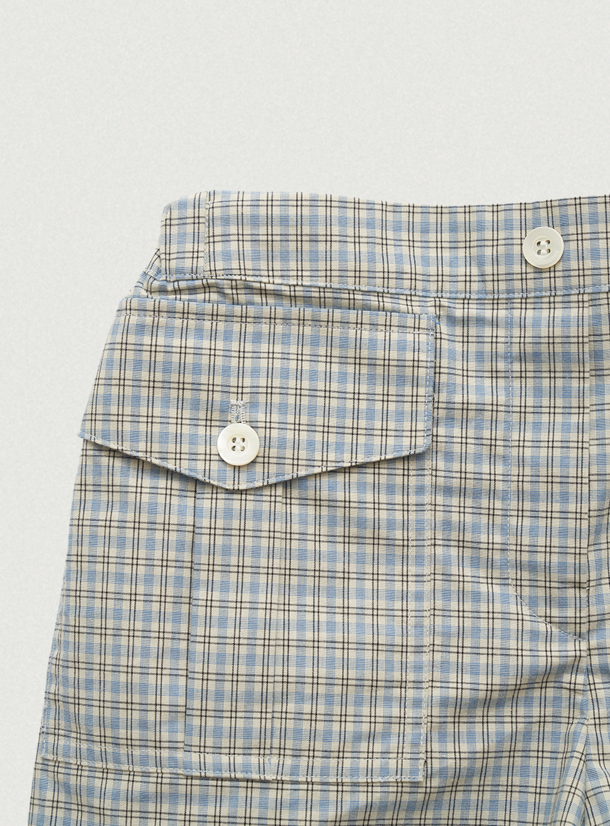 더바넷(THEBARNNET) Harbor Check Easy Shorts