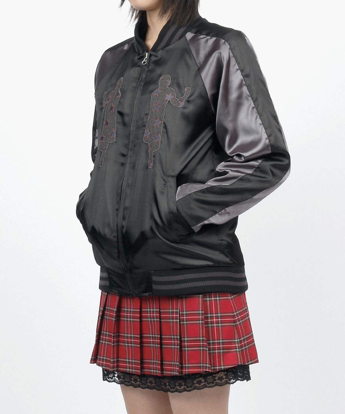써넥트(SUNNECT) CREW Sukajan - Black