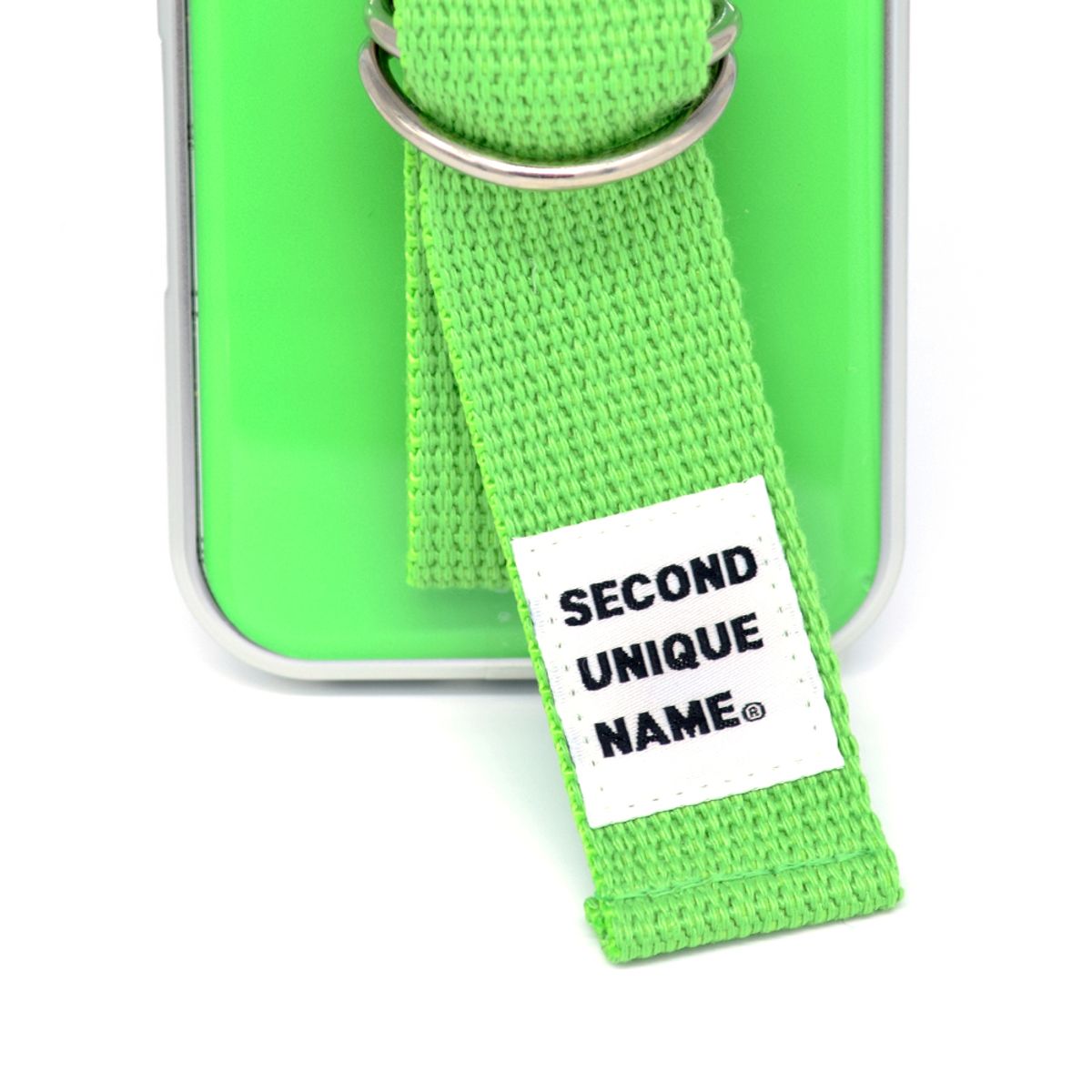 세컨드유니크네임(SECOND UNIQUE NAME) SUN CASE YELLOW GREEN (EPOXY SILVER)
