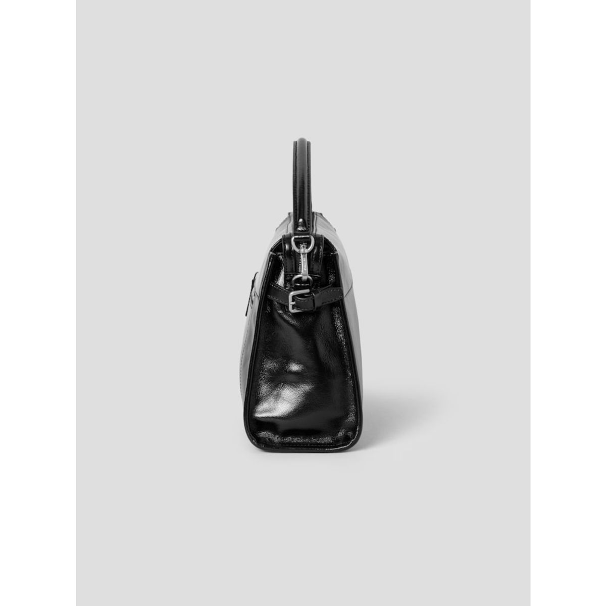 빈폴 액세서리(BEANPOLE ACCESSORY) 라인 미디엄 토트백  블랙