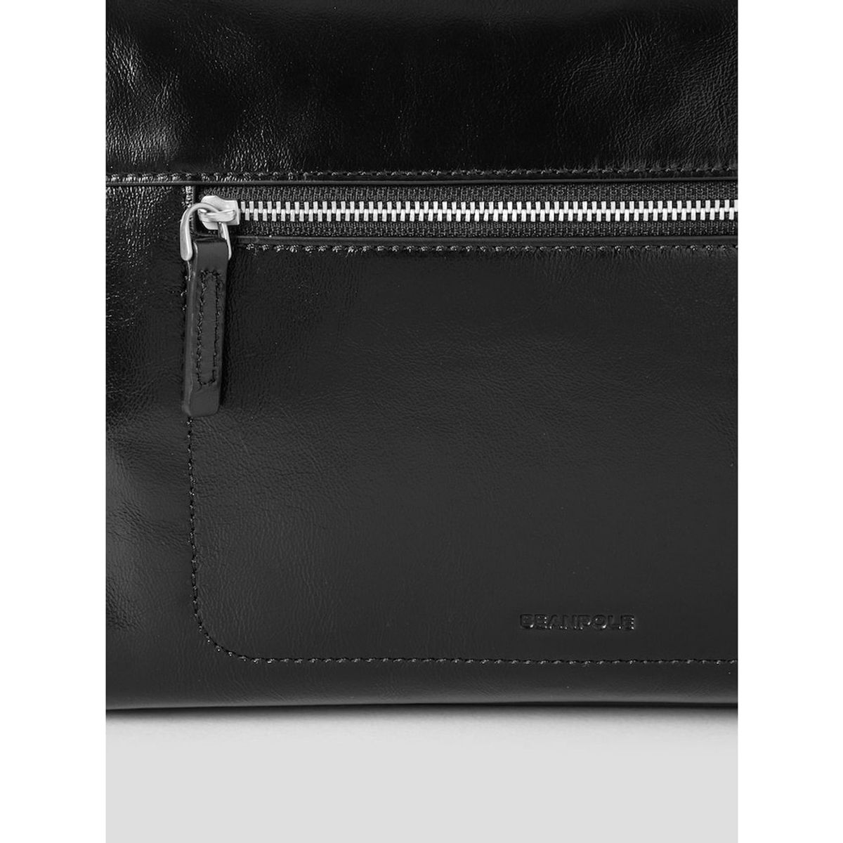빈폴 액세서리(BEANPOLE ACCESSORY) 라인 미디엄 토트백  블랙