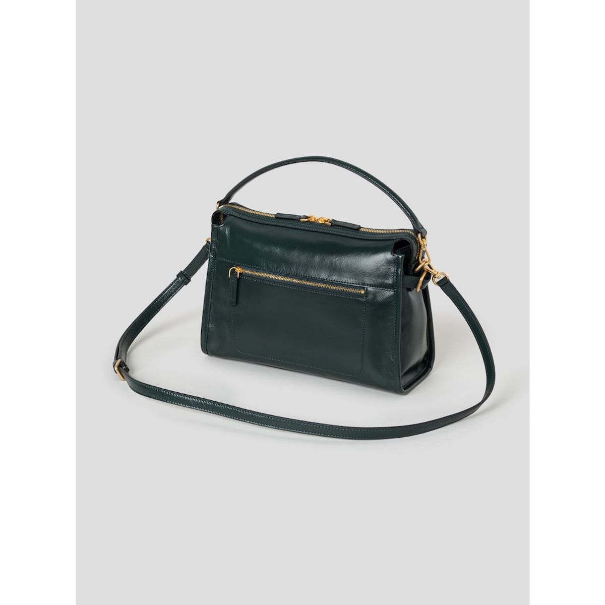 빈폴 액세서리(BEANPOLE ACCESSORY) 라인 미디엄 토트백  그린