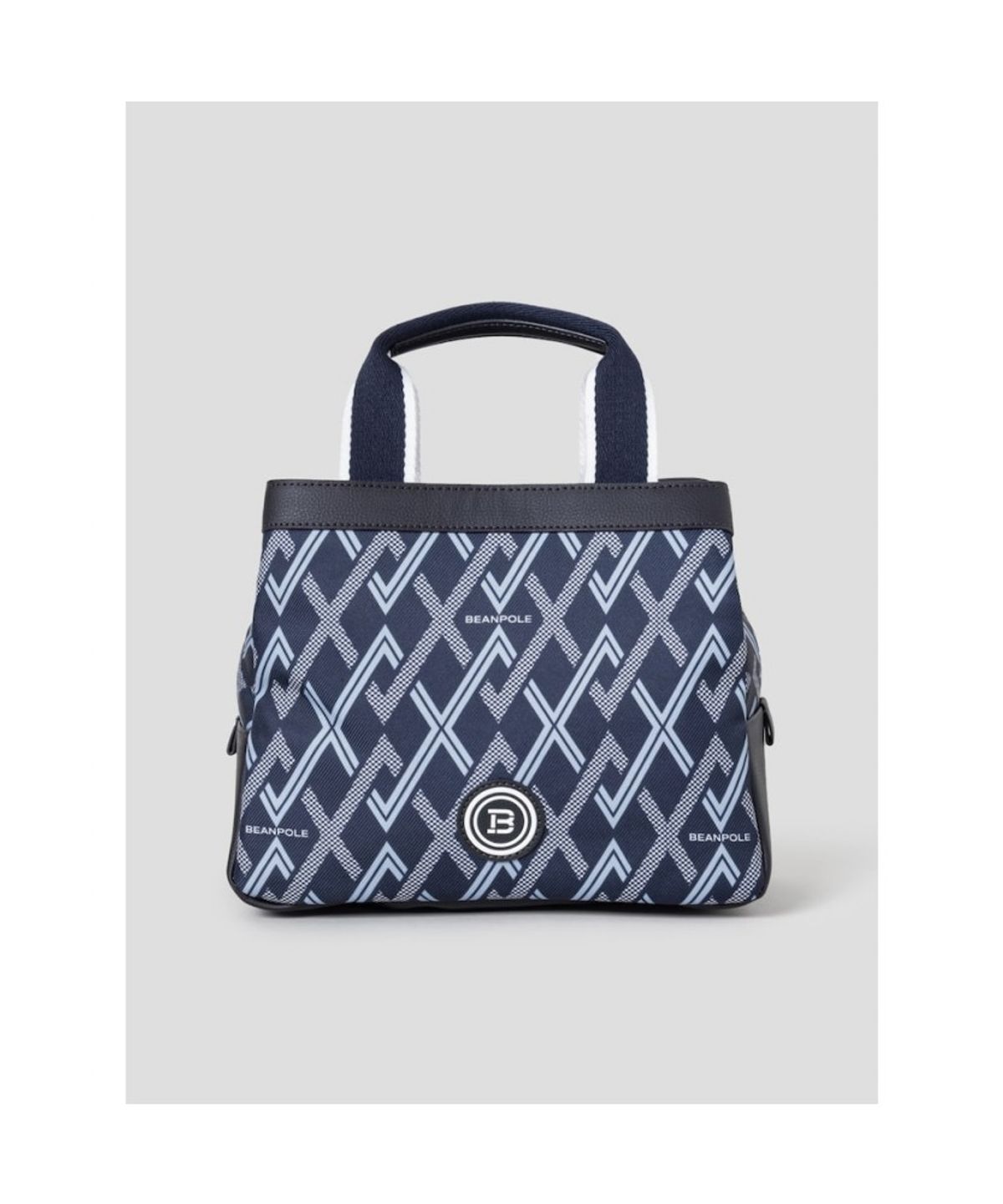 빈폴 액세서리(BEANPOLE ACCESSORY) 패턴 토트백  네이비