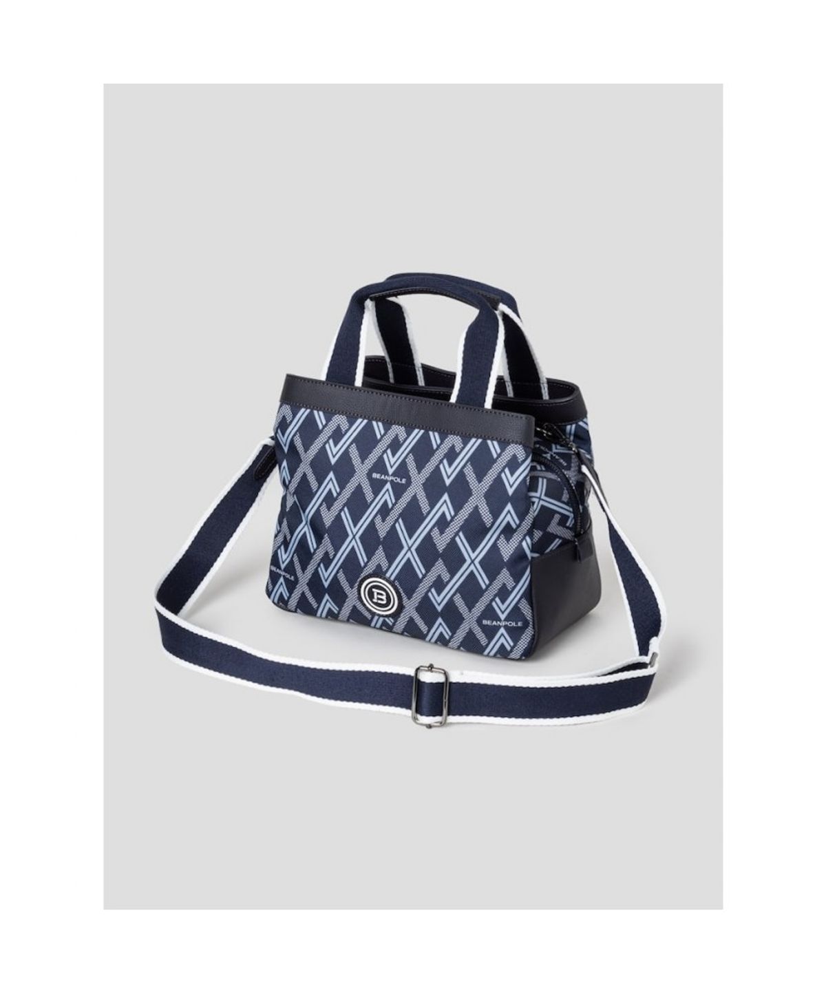 빈폴 액세서리(BEANPOLE ACCESSORY) 패턴 토트백  네이비
