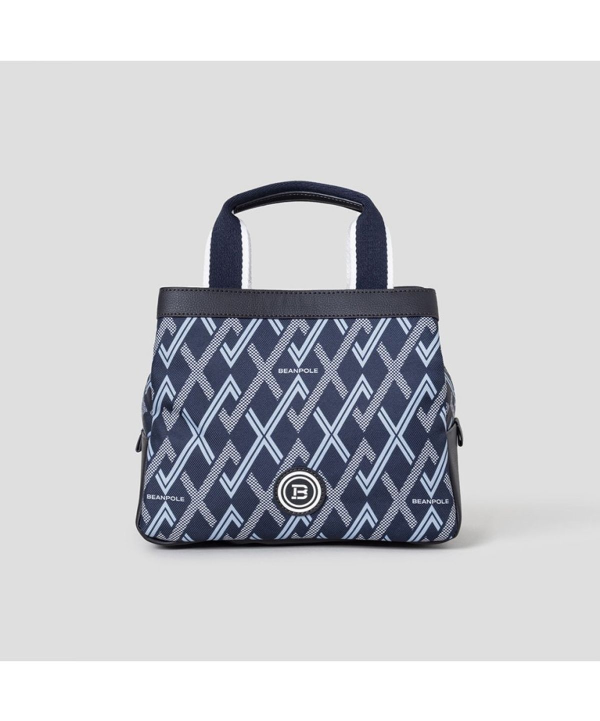 빈폴 액세서리(BEANPOLE ACCESSORY) 패턴 토트백  네이비