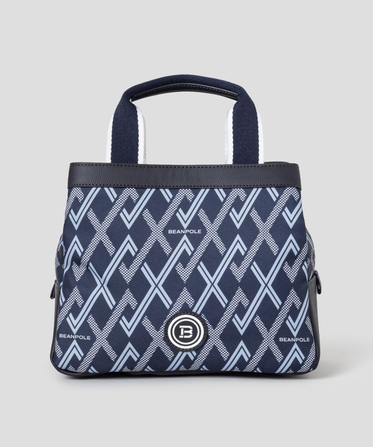 빈폴 액세서리(BEANPOLE ACCESSORY) 패턴 토트백  네이비