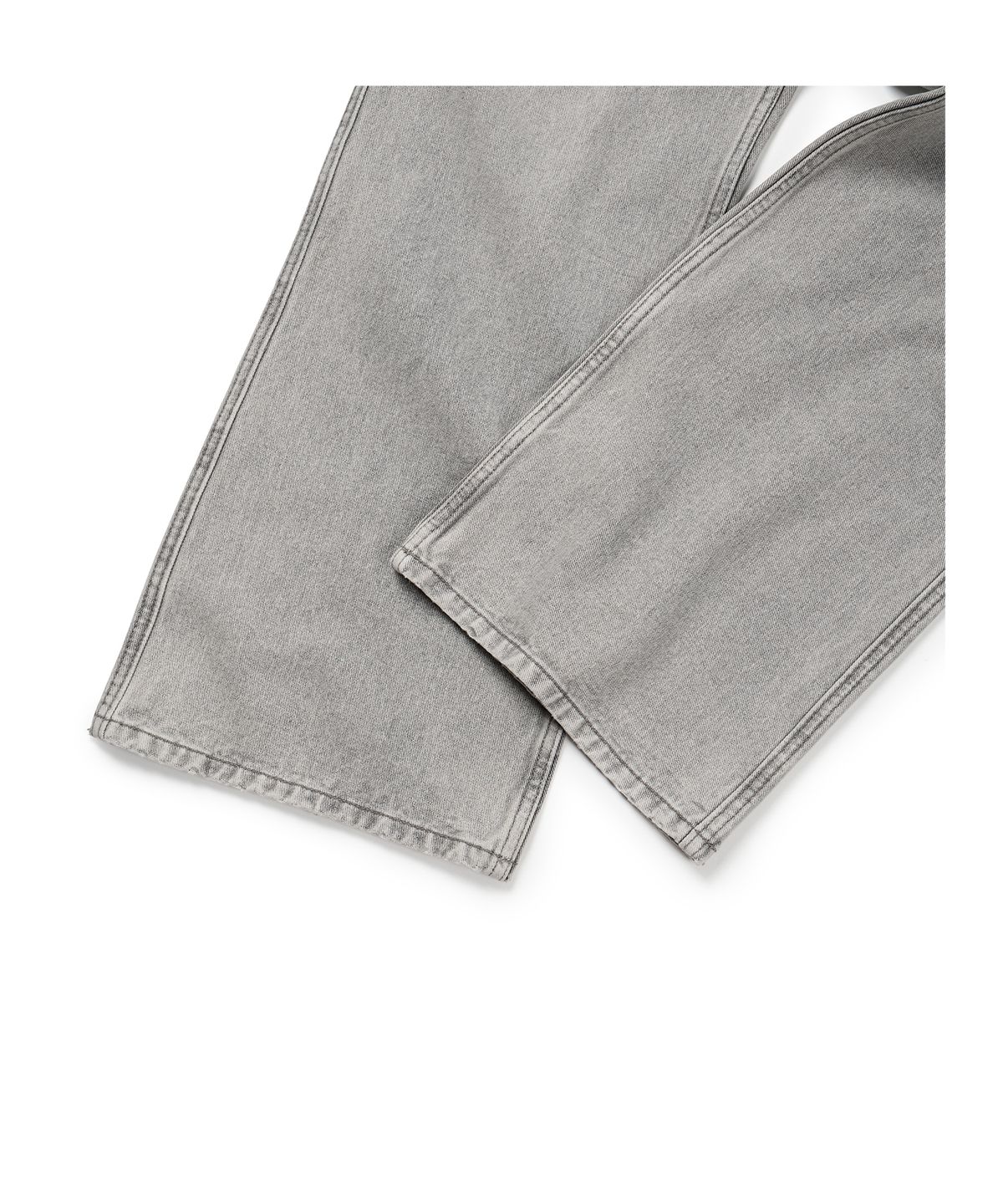 이티씨이(ETCE) KENDRICK SEMI FLARE DENIM PANTS (GRAY)