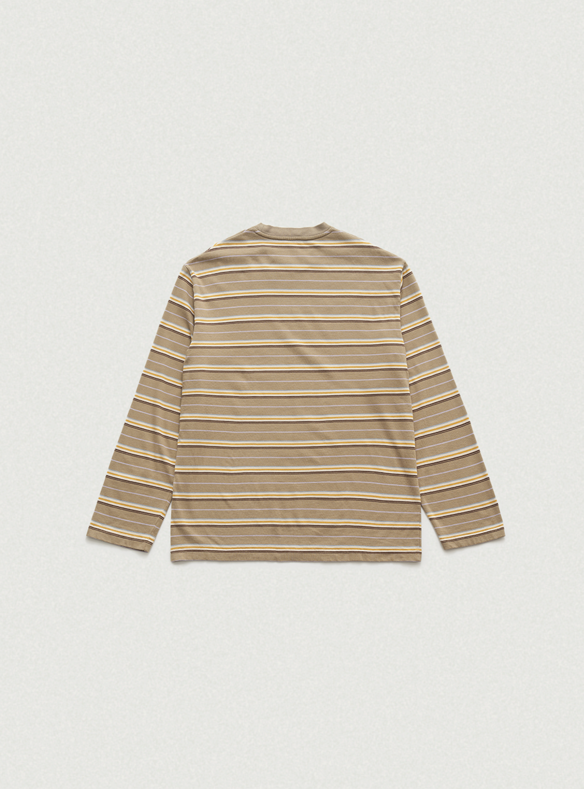 더바넷(THEBARNNET) Lang Stripe Overfit T-shirt_Beige