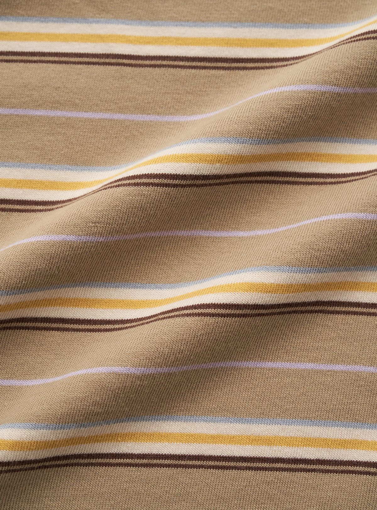 더바넷(THEBARNNET) Lang Stripe Overfit T-shirt_Beige