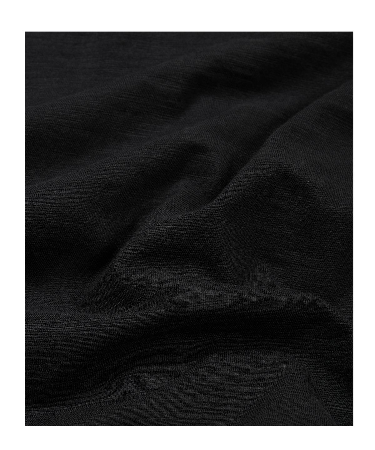 이티씨이(ETCE) LAYERED HENLEY NECK LONG SLEEVE (BLACK)
