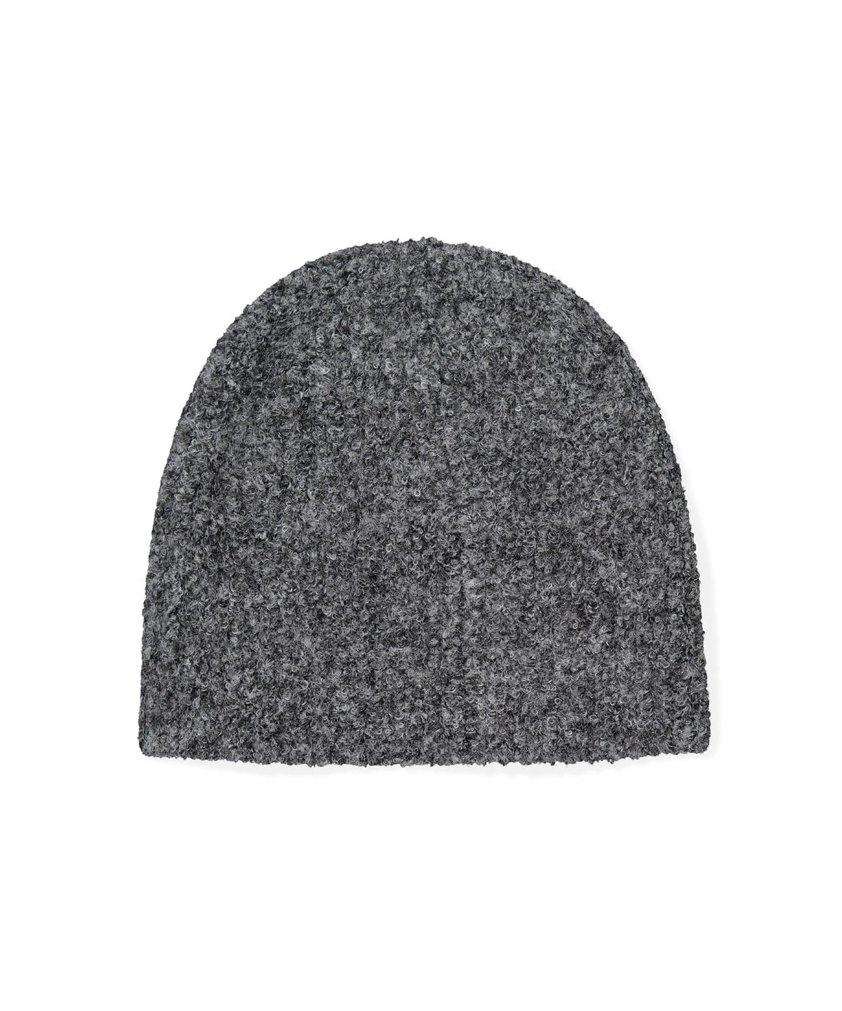 썬러브투어(SUNLOVETOUR) Heather Boucle Beanie Charcoal