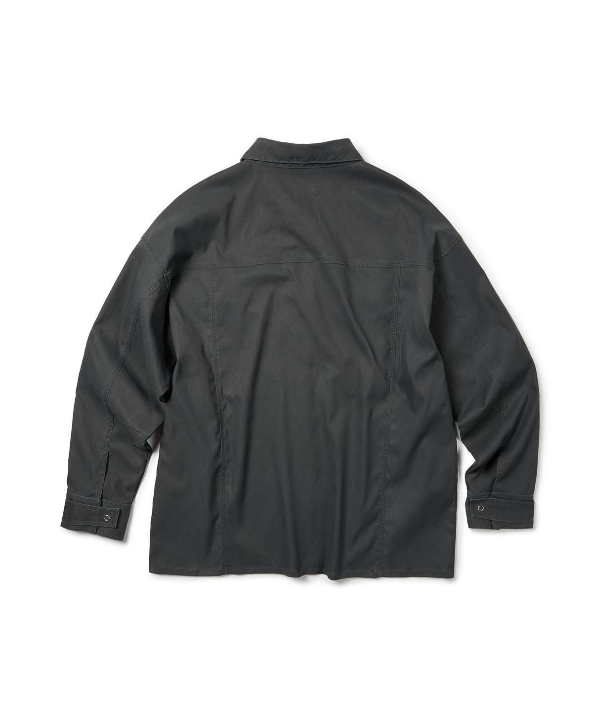이티씨이(ETCE) WASHED TWO POCKET SHIRT (GRAY)