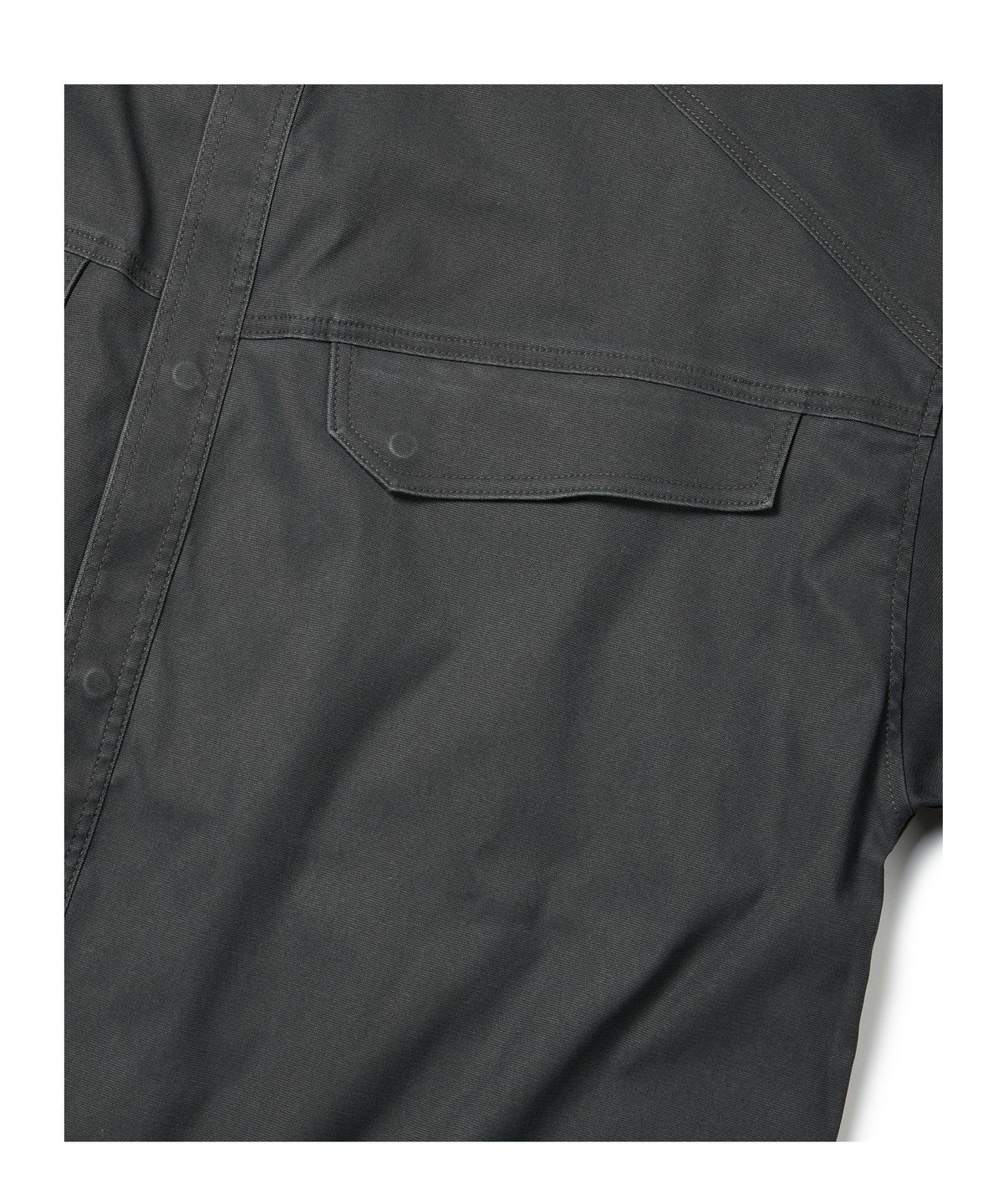 이티씨이(ETCE) WASHED TWO POCKET SHIRT (GRAY)