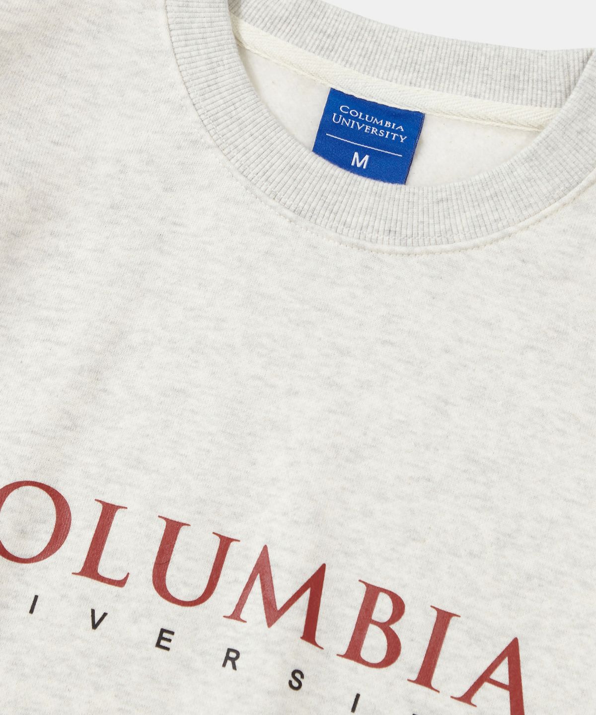 컬럼비아 유니버시티(COLUMBIA UNIVERSITY) CU SIG BIG FLEECE CREW NECK_OATMEAL