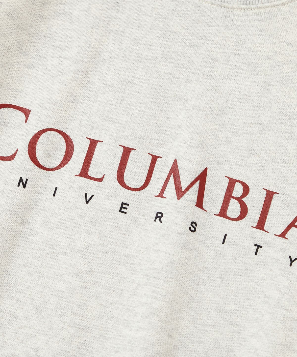컬럼비아 유니버시티(COLUMBIA UNIVERSITY) CU SIG BIG FLEECE CREW NECK_OATMEAL