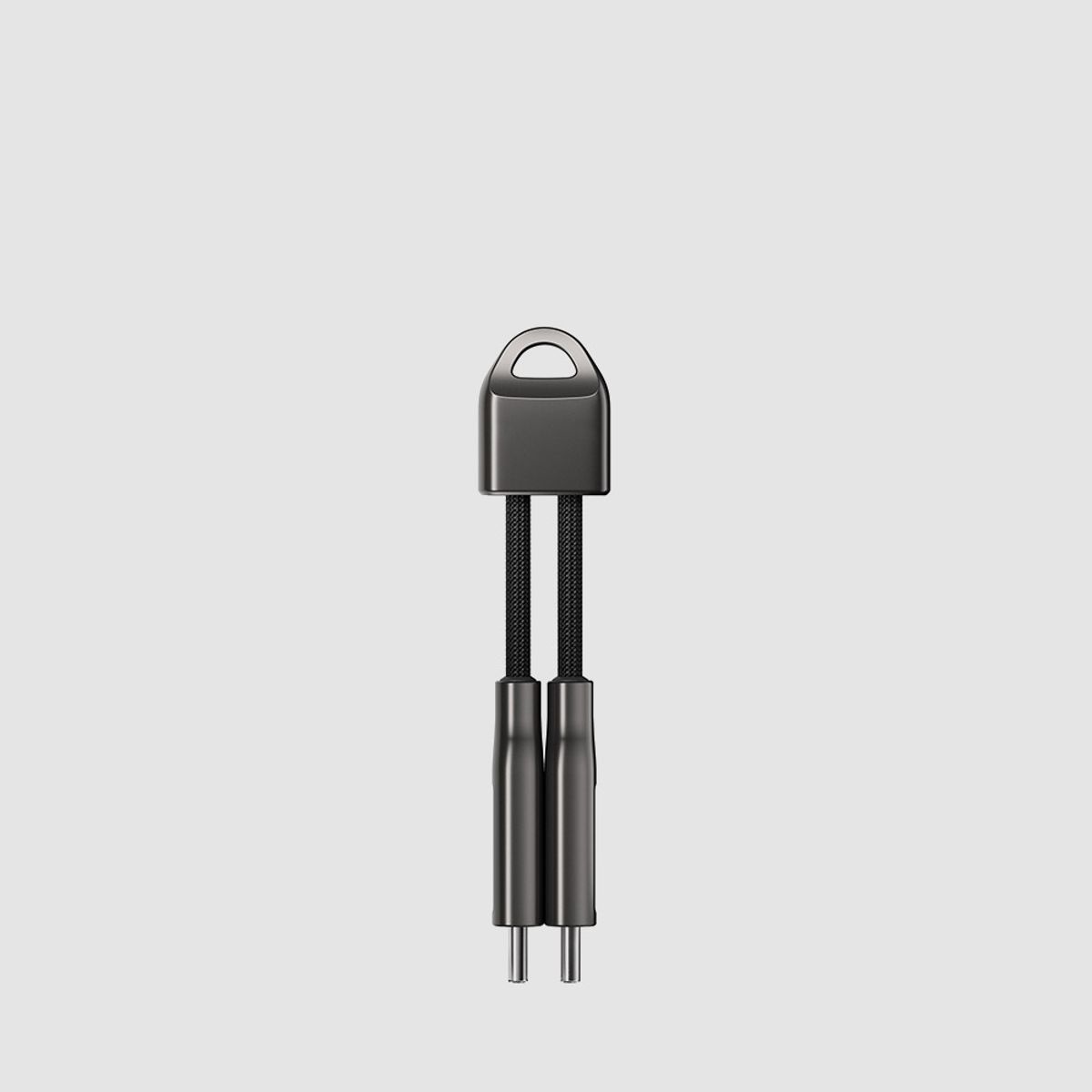 노마드(NOMAD) C to C 타입 240W 고속 충전 미니 케이블 열쇠고리 차지키