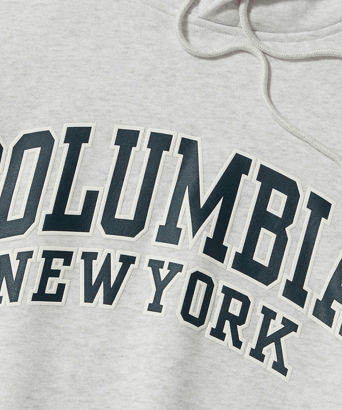컬럼비아 유니버시티(COLUMBIA UNIVERSITY) 90 S ARCH FLEECE HOODIE_LIGHT MELANGE