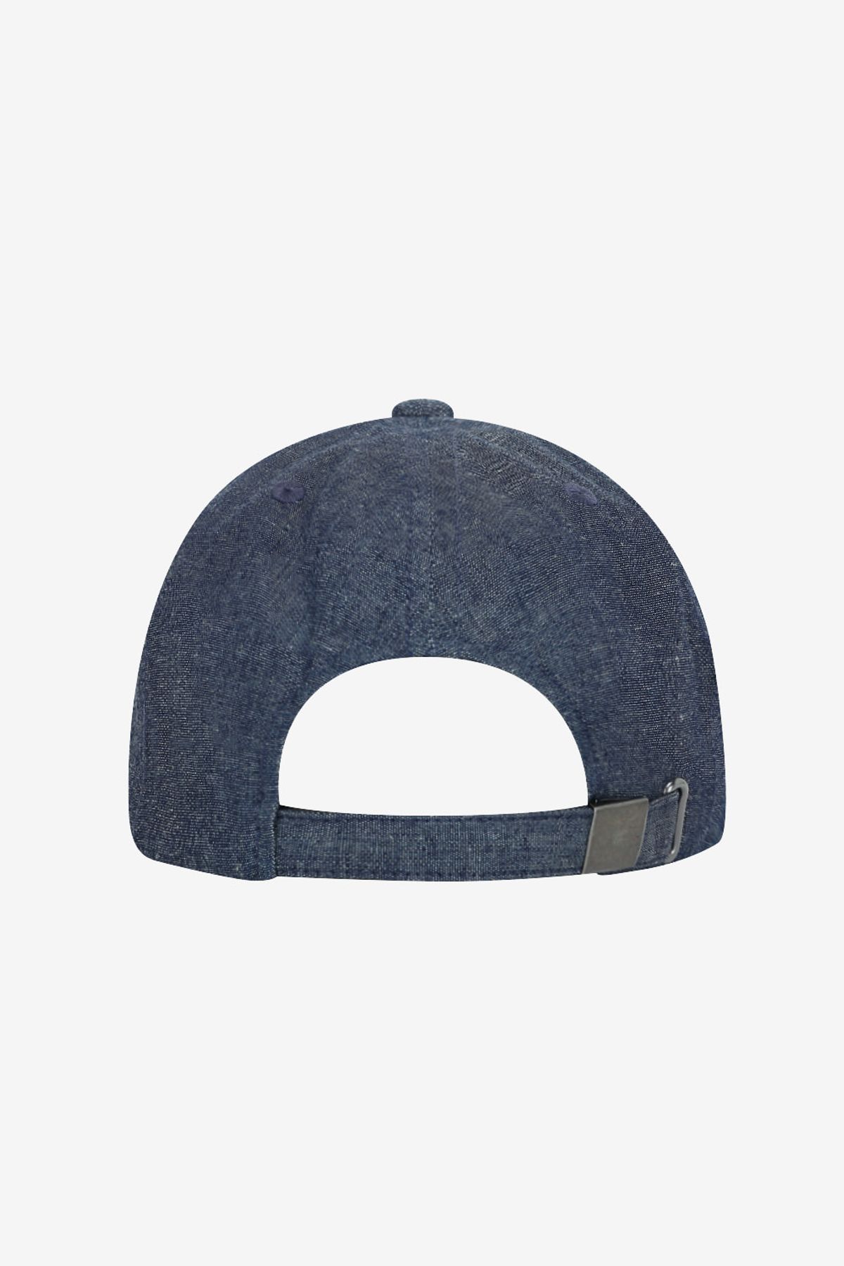 르몽생미셸(LE MONT ST MICHEL) Logo Patch point denim cap_Blue