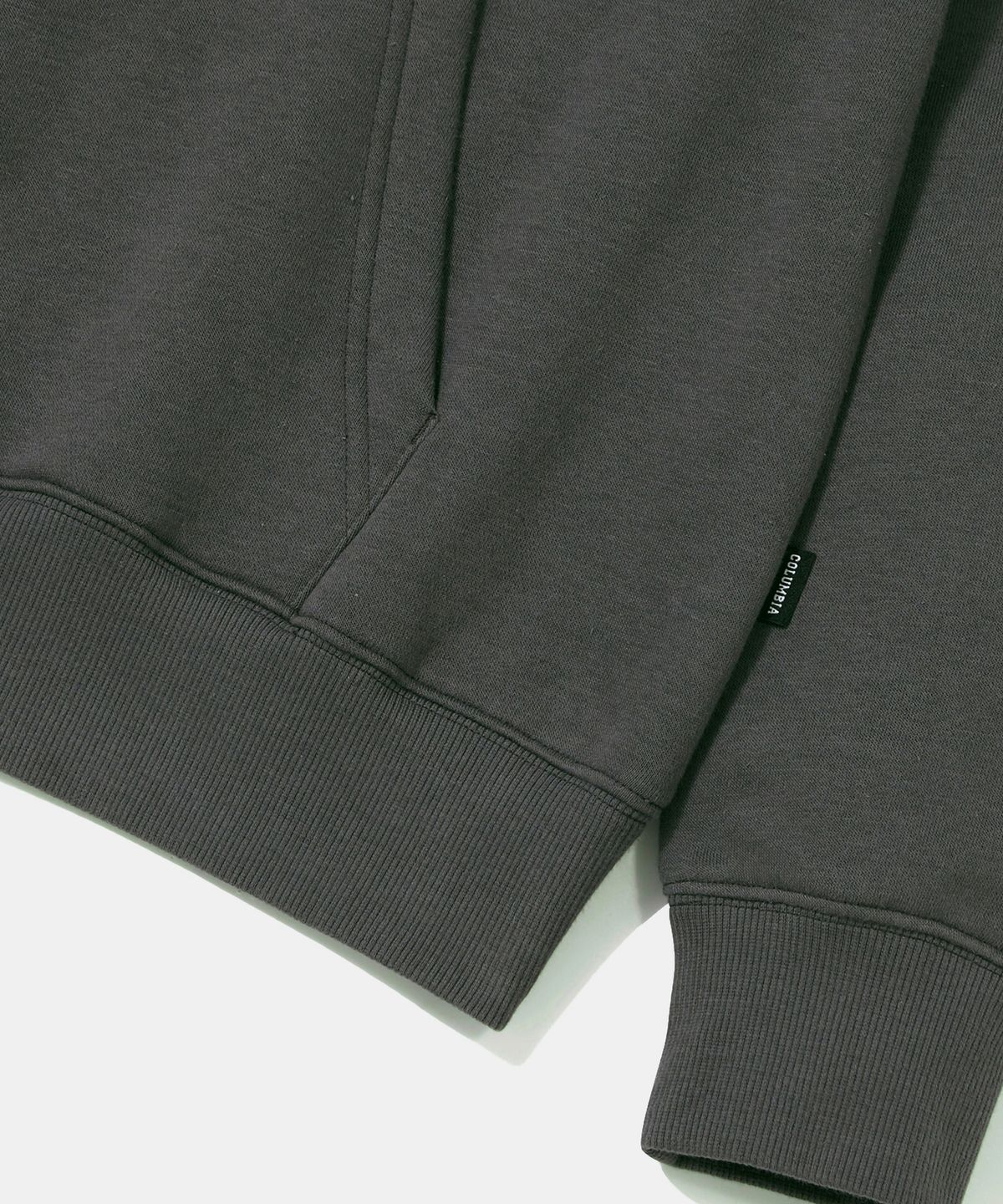 컬럼비아 유니버시티(COLUMBIA UNIVERSITY) 90 S ARCH FLEECE HOODIE_CHARCOAL