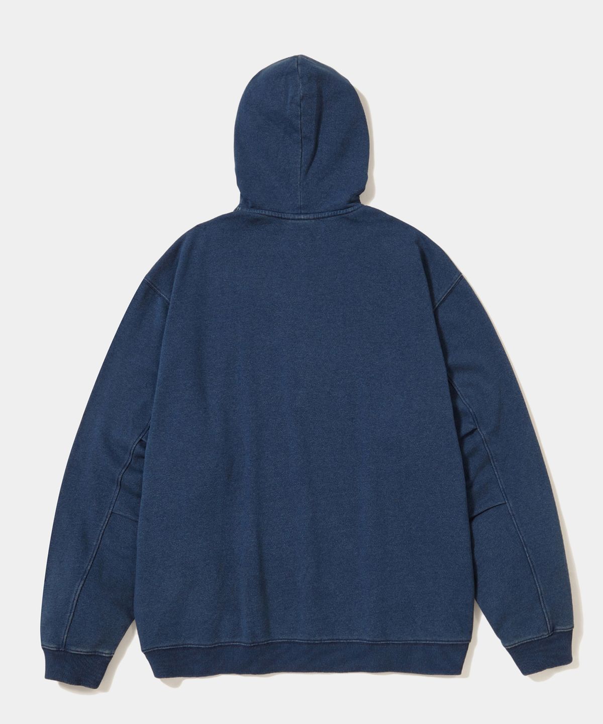 컬럼비아 유니버시티(COLUMBIA UNIVERSITY) NY STREET TAIL DENIM TERRY H/ZIP HOODIE_MIDNIGHT JEAN