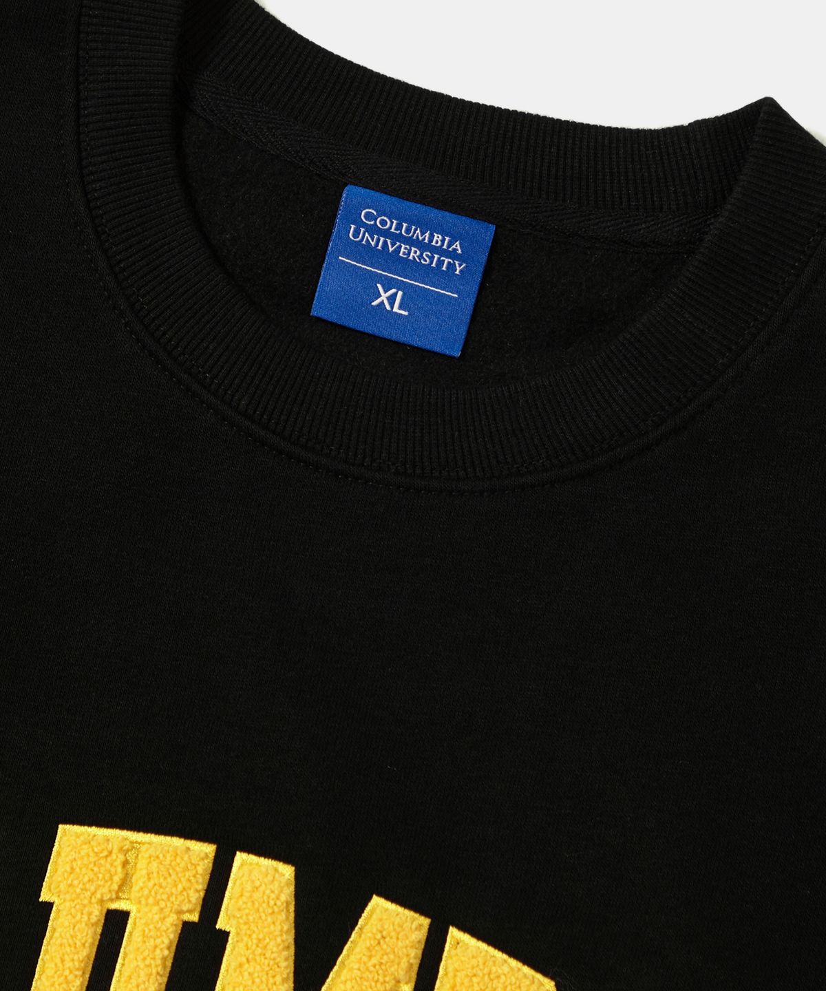 컬럼비아 유니버시티(COLUMBIA UNIVERSITY) 1754 ARCH BOUCLE FLEECE CREW NECK_BLACK
