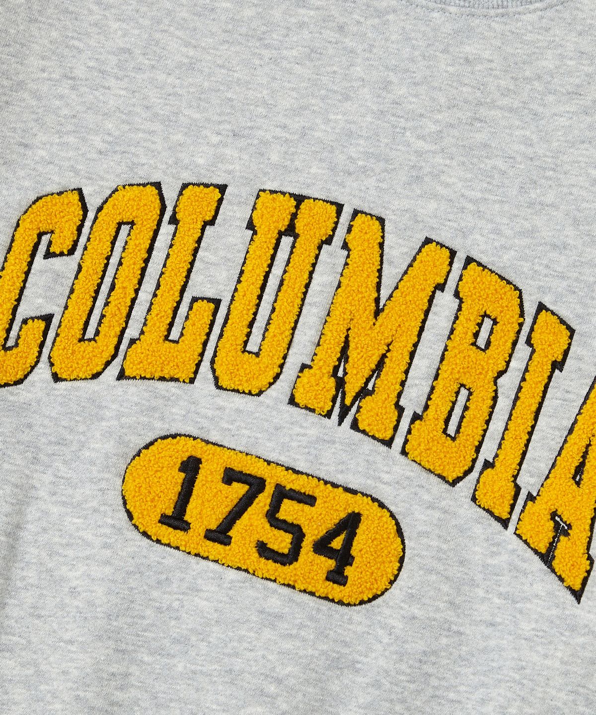 컬럼비아 유니버시티(COLUMBIA UNIVERSITY) 1754 ARCH BOUCLE FLEECE CREW NECK_GRAY