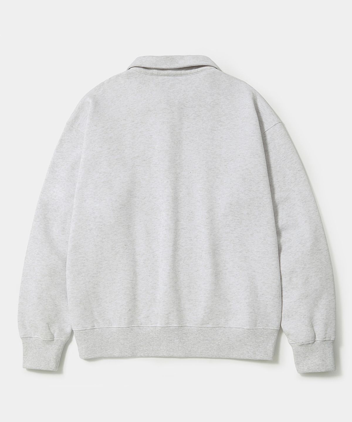 컬럼비아 유니버시티(COLUMBIA UNIVERSITY) CU ARCH FLEECE H/ZIP SWEATSHIRTS_LIGHT MELANGE