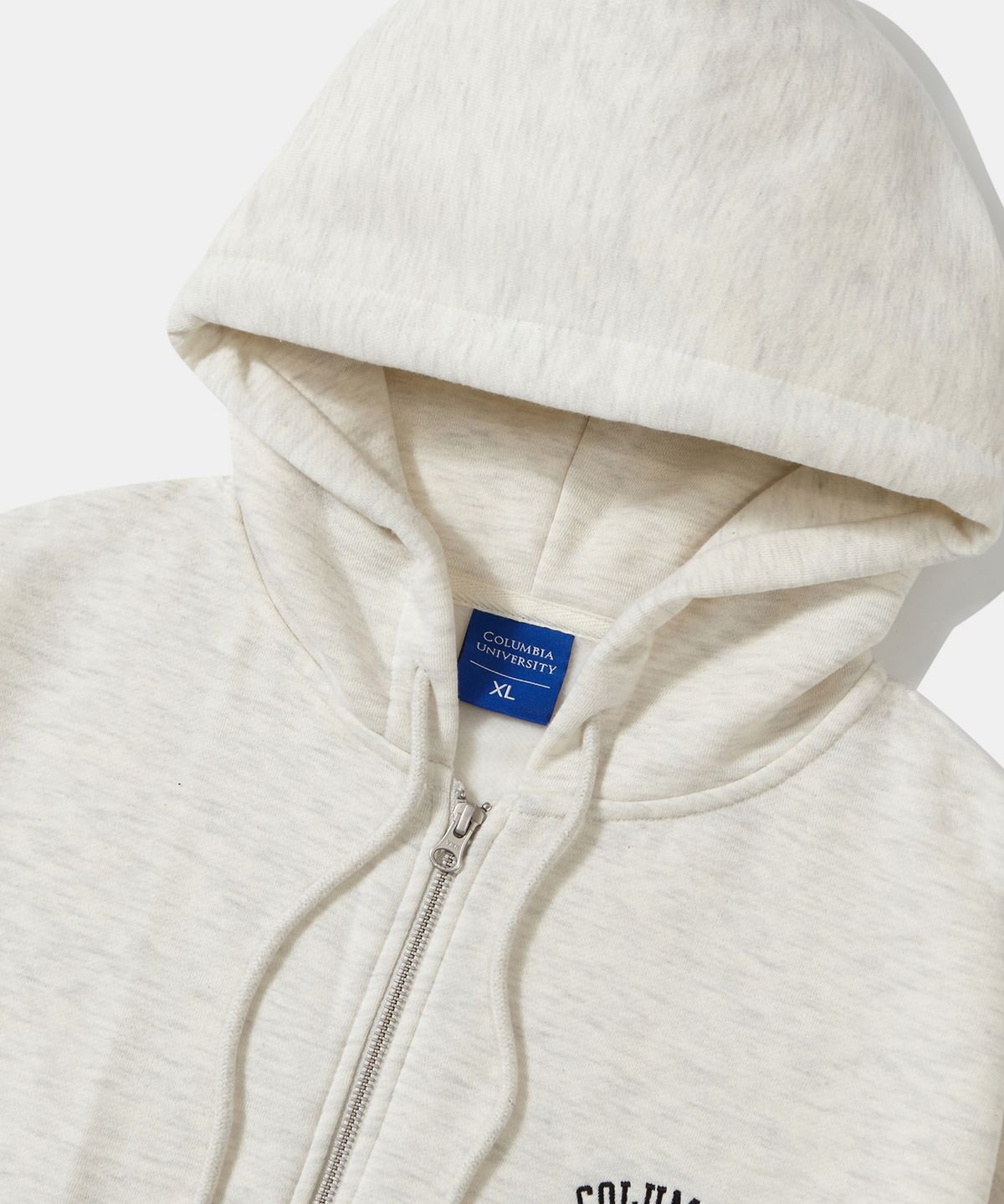 컬럼비아 유니버시티(COLUMBIA UNIVERSITY) CU ARCH FLEECE ZIP-UP HOODIE_OATMEAL