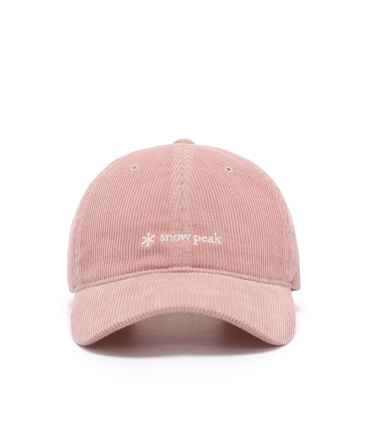 스노우피크 어패럴(SNOWPEAK APPAREL) 코듀로이 볼캡 (S25FUFBC63) Light Pink