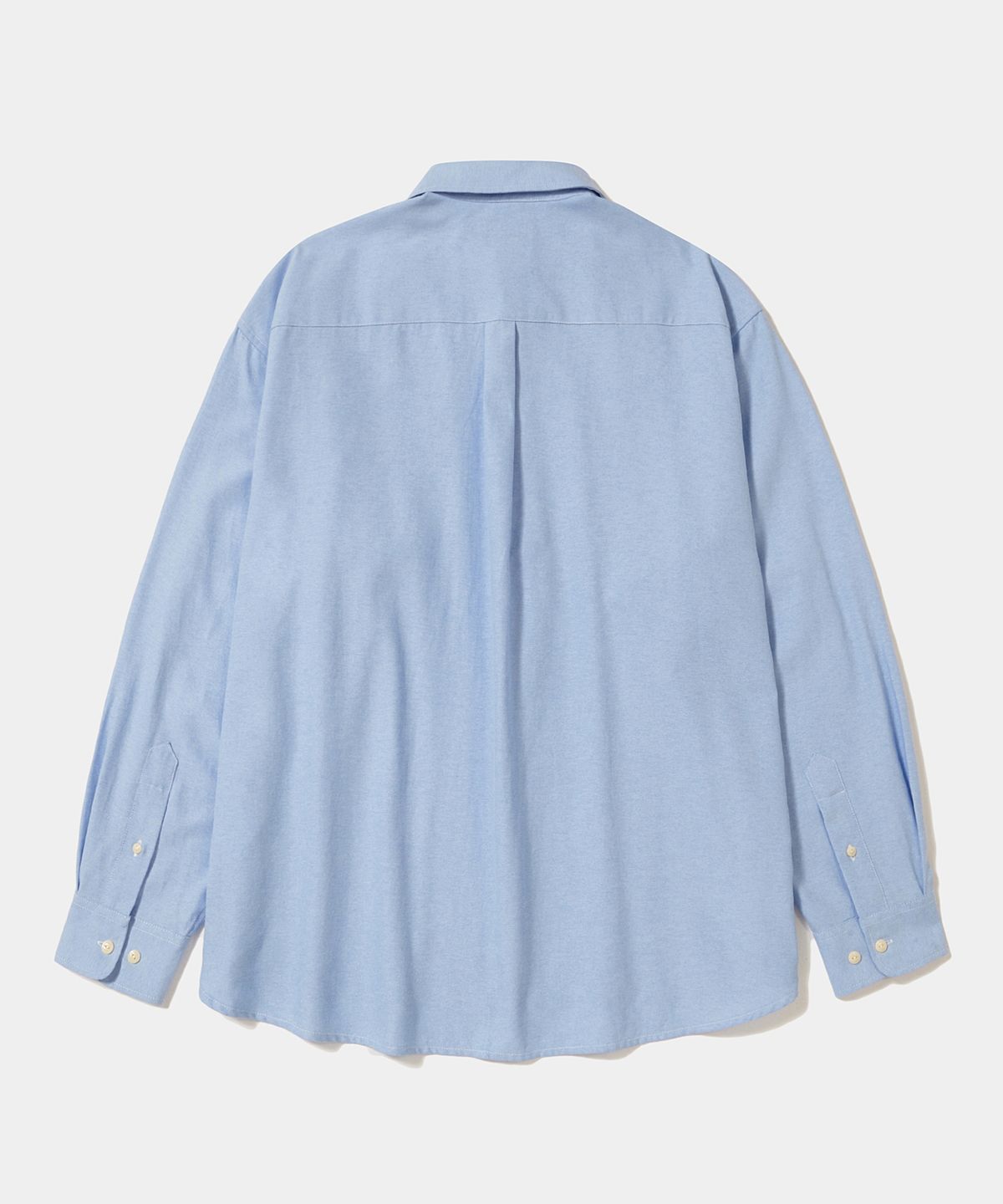 컬럼비아 유니버시티(COLUMBIA UNIVERSITY) SL-LABEL ONE POCKET OXFORD SHIRTS_BLUE