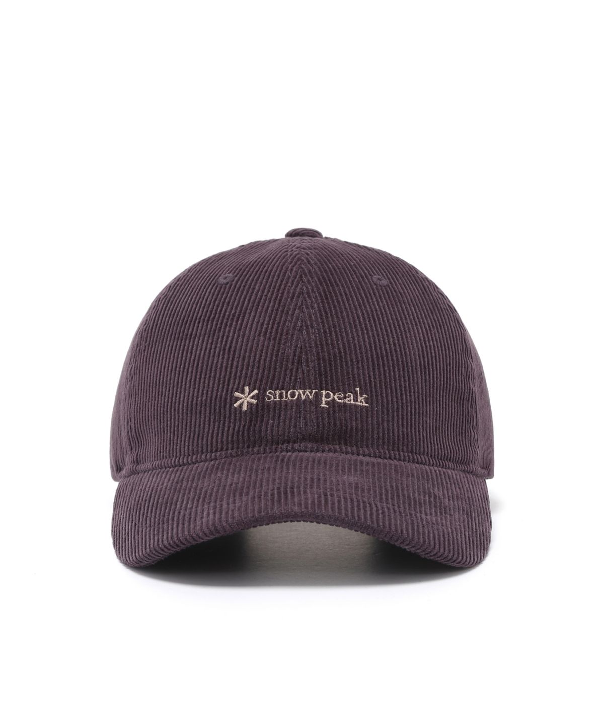 스노우피크 어패럴(SNOWPEAK APPAREL) 코듀로이 볼캡 (S25FUFBC63) Purple