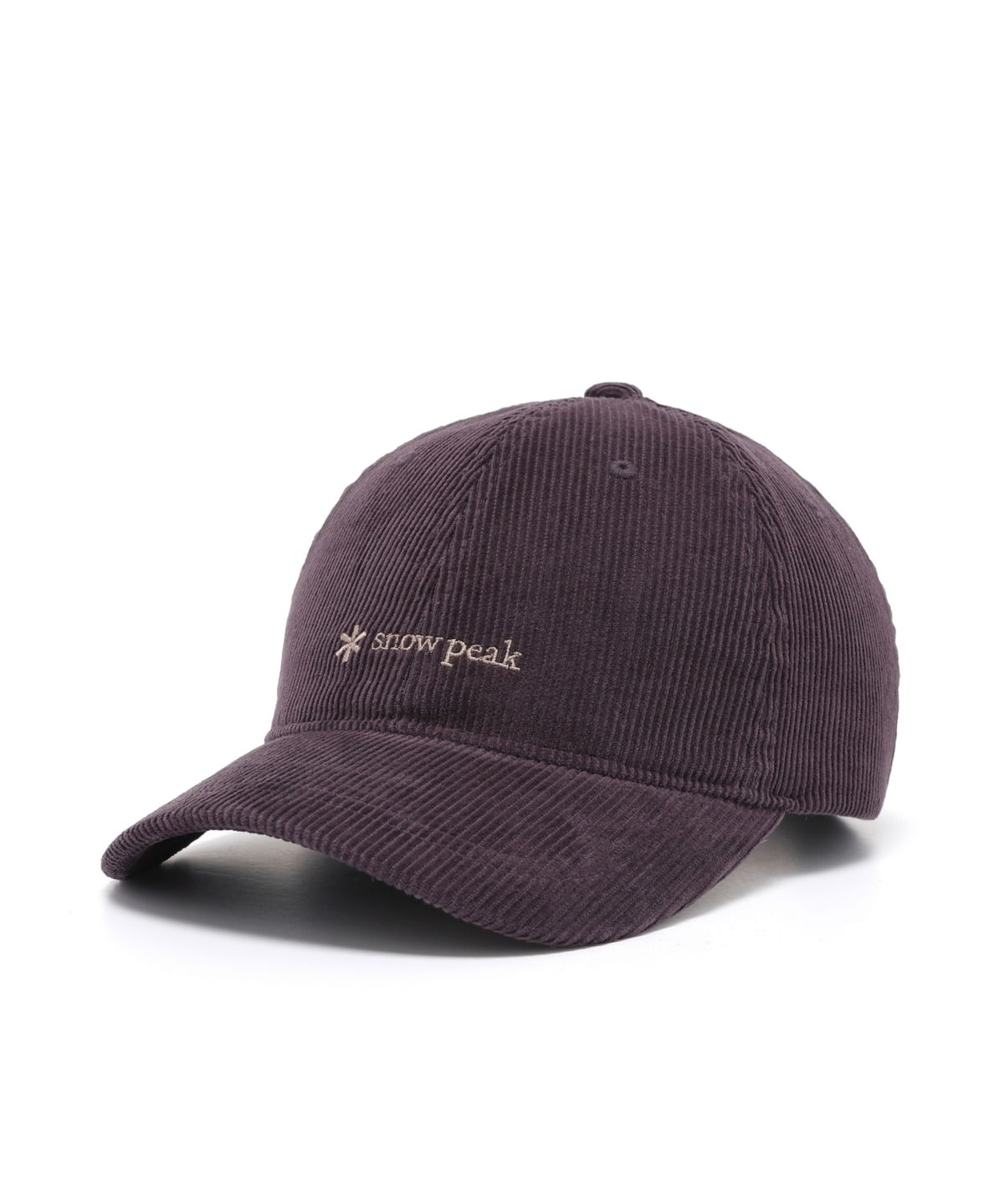 스노우피크 어패럴(SNOWPEAK APPAREL) 코듀로이 볼캡 (S25FUFBC63) Purple