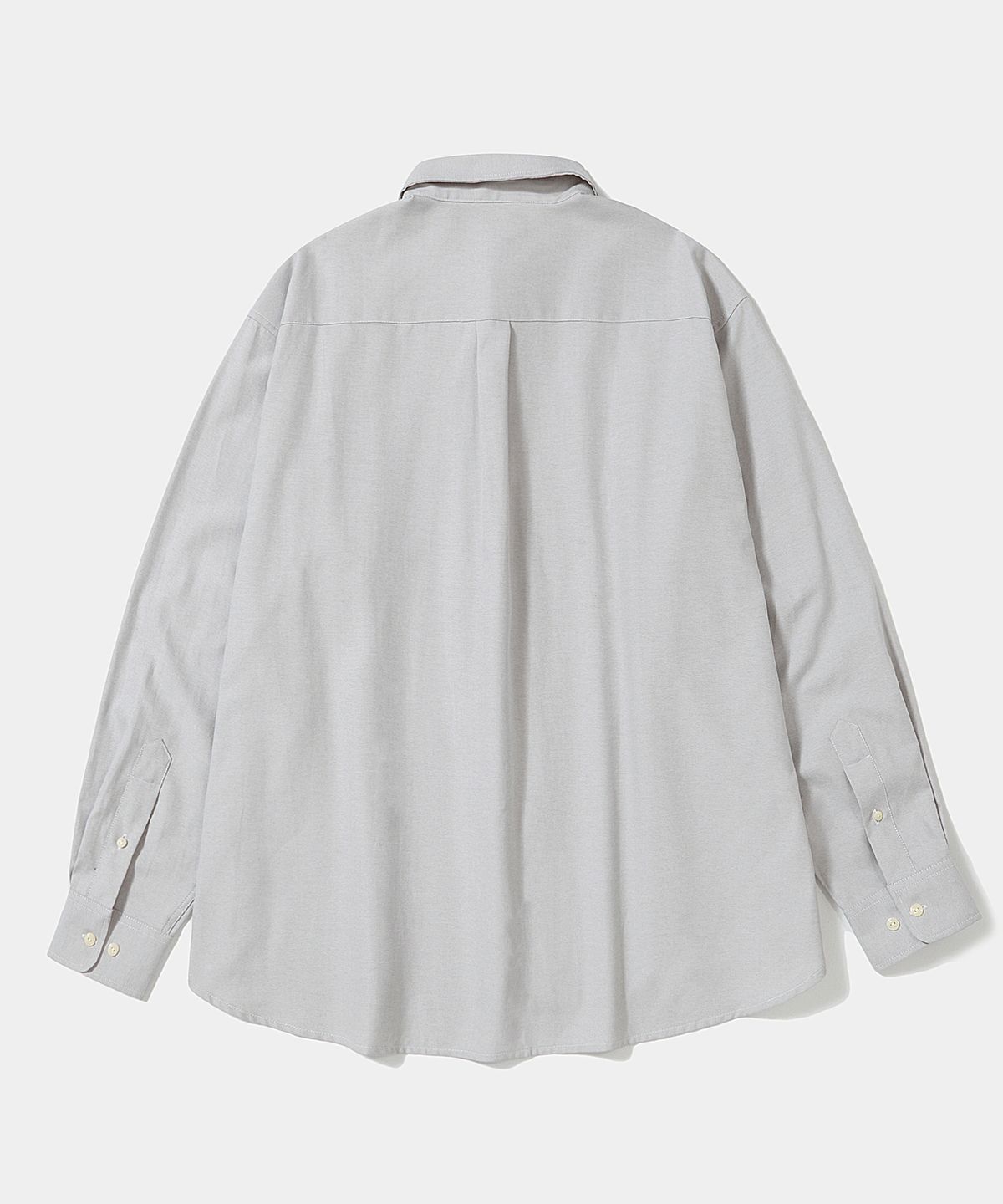 컬럼비아 유니버시티(COLUMBIA UNIVERSITY) SL-LABEL ONE POCKET OXFORD SHIRTS_GRAY