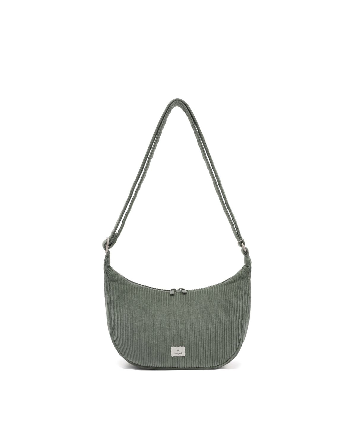 스노우피크 어패럴(SNOWPEAK APPAREL) 코듀로이 스몰 호보백 (S25FWFCB69) Green