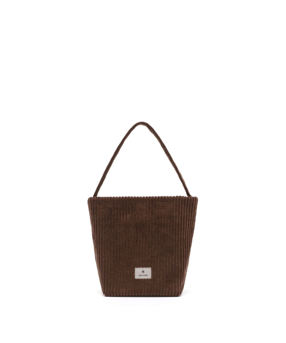 스노우피크 어패럴(SNOWPEAK APPAREL) 코듀로이 미니 토트백 (S25FWFTB62) Brown