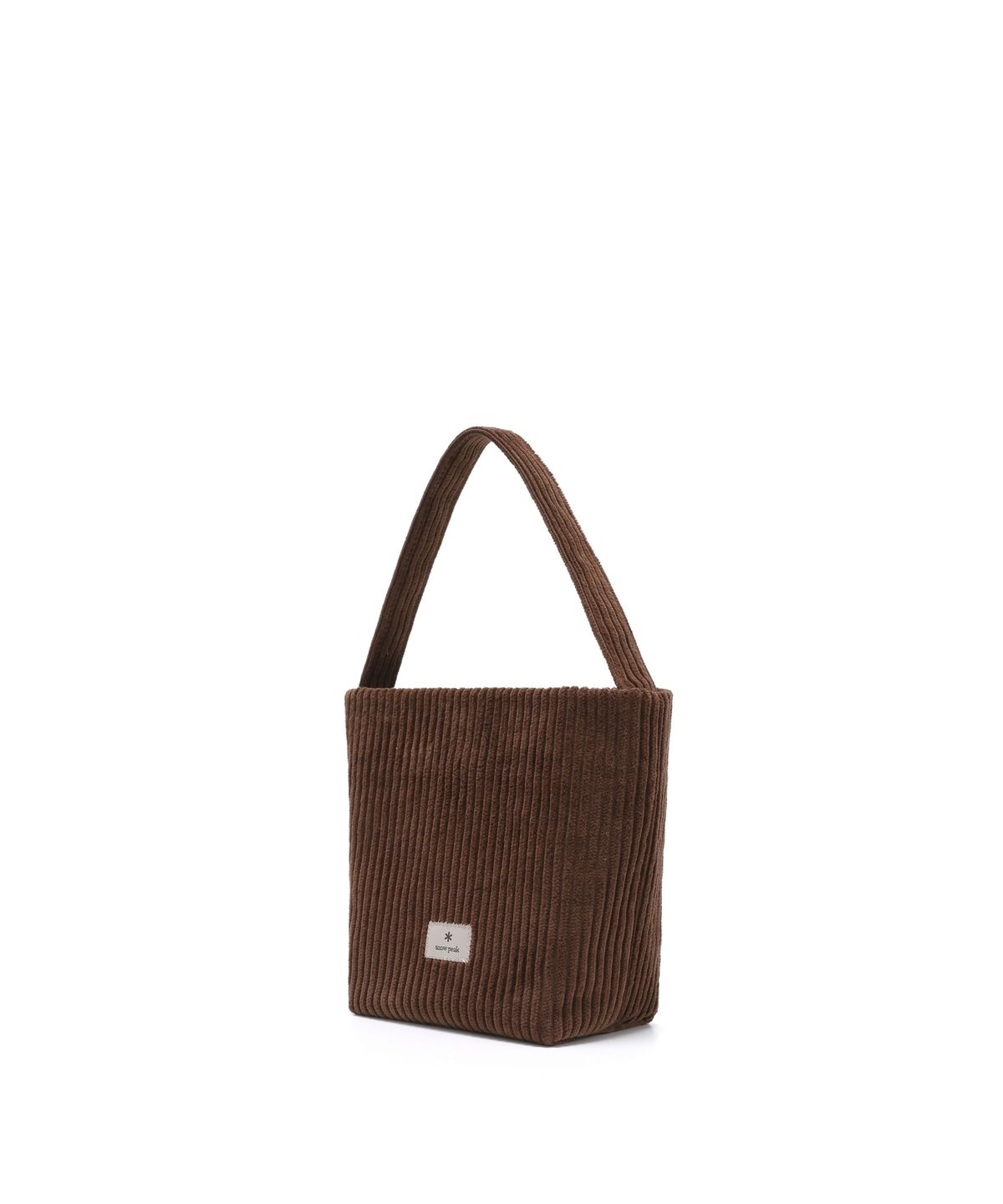 스노우피크 어패럴(SNOWPEAK APPAREL) 코듀로이 미니 토트백 (S25FWFTB62) Brown