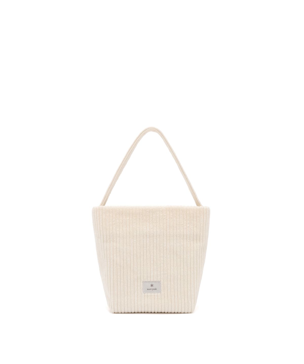 스노우피크 어패럴(SNOWPEAK APPAREL) 코듀로이 미니 토트백 (S25FWFTB62) Cream Beige
