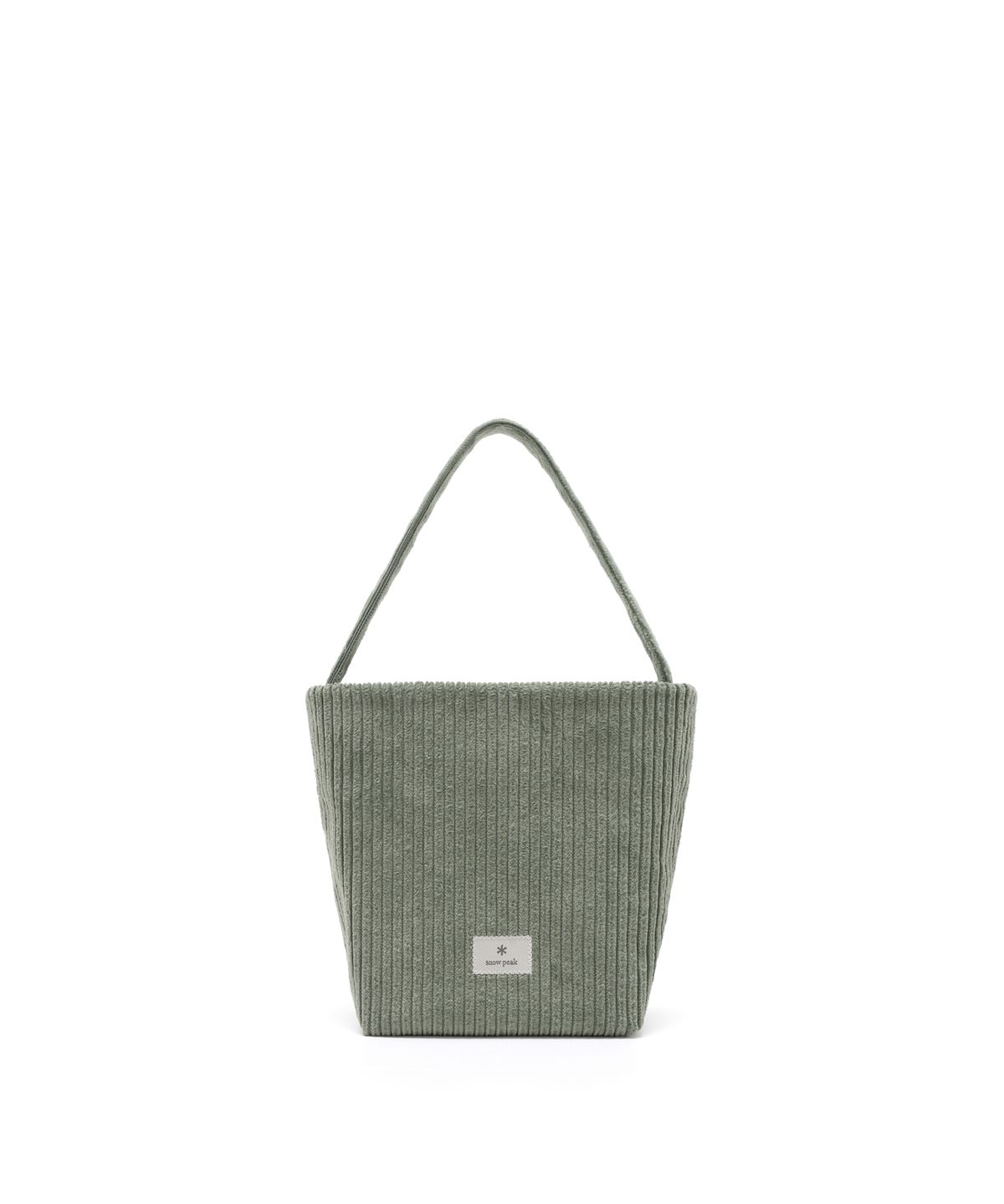스노우피크 어패럴(SNOWPEAK APPAREL) 코듀로이 미니 토트백 (S25FWFTB62) Green