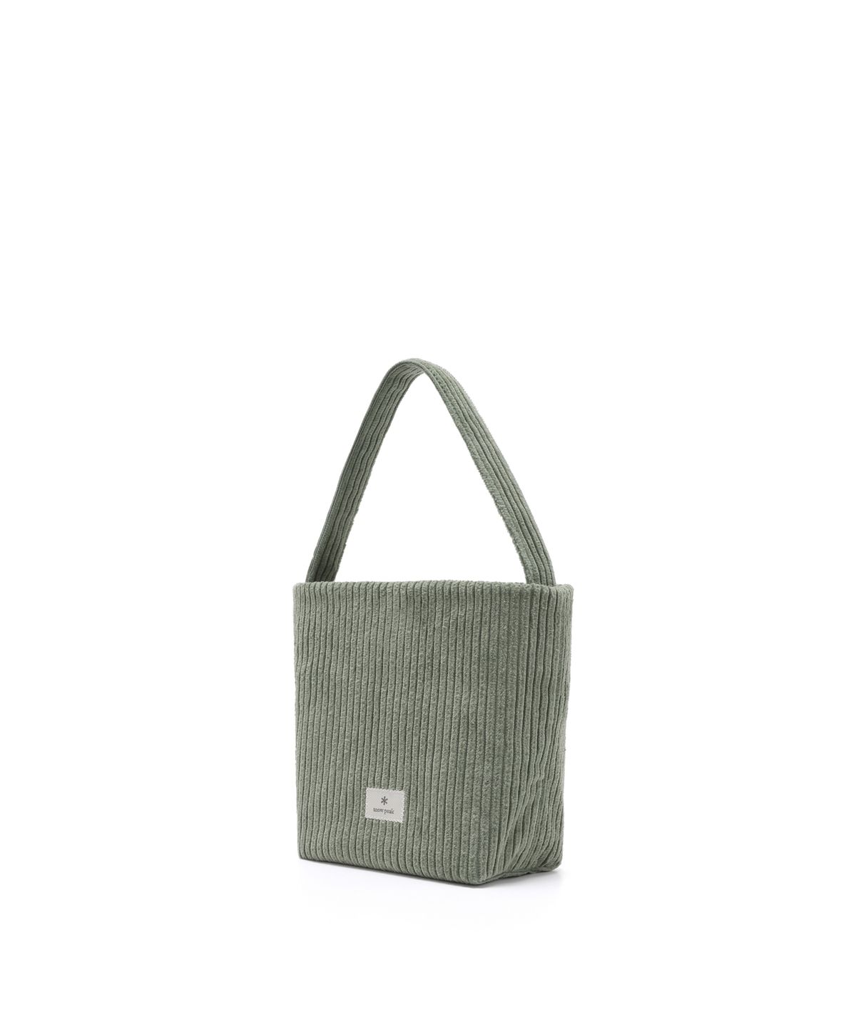 스노우피크 어패럴(SNOWPEAK APPAREL) 코듀로이 미니 토트백 (S25FWFTB62) Green